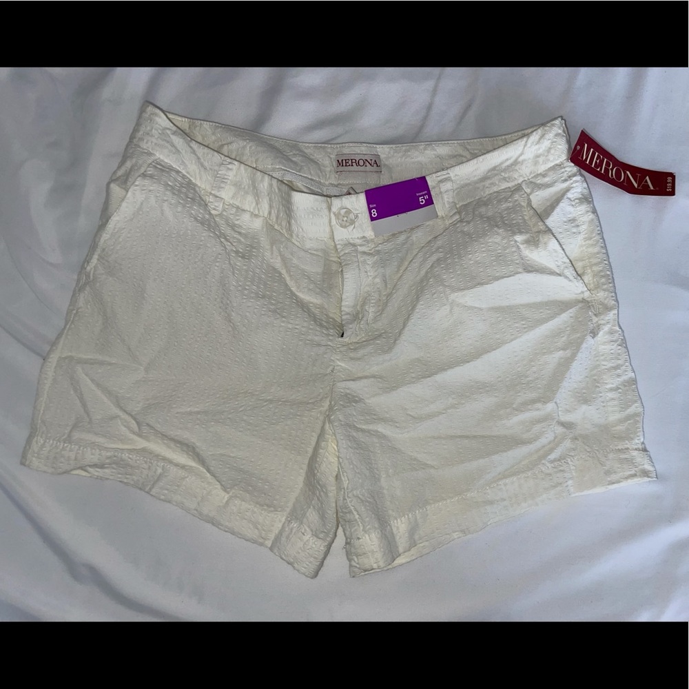 White shorts